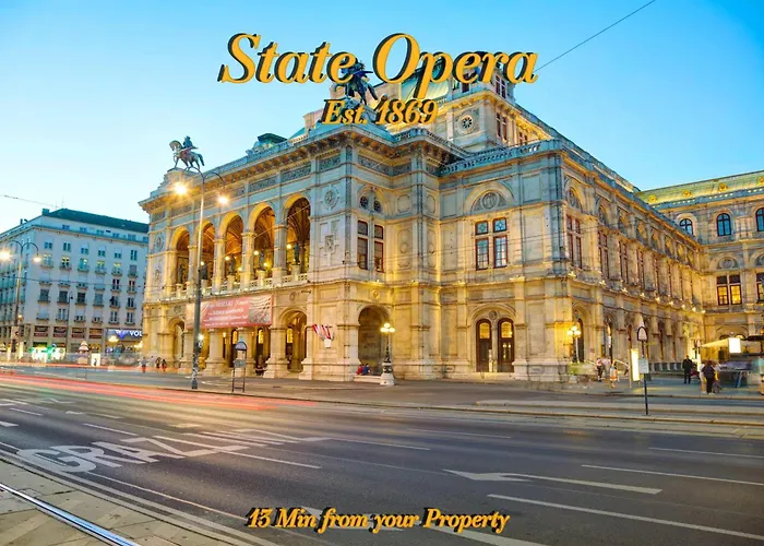 شقة 1br Apt. Near The Danube & Prater Stern *