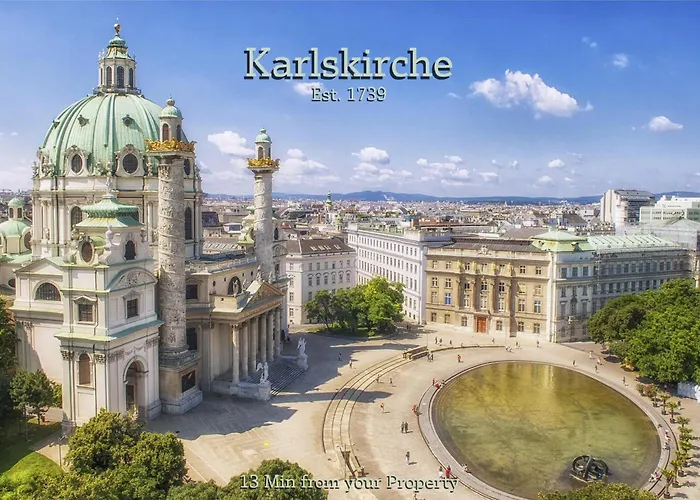 شقة 1br Apt. Near The Danube & Prater Stern فيينا