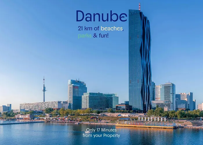 1br Apt. Near The Danube & Prater Stern شقة فيينا